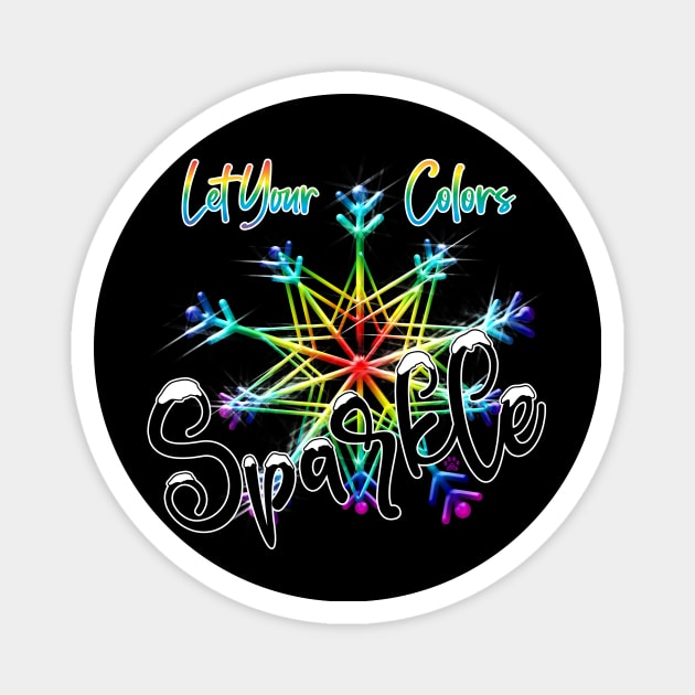 Let your colors Sparkle Magnet by Mama_Baloos_Place